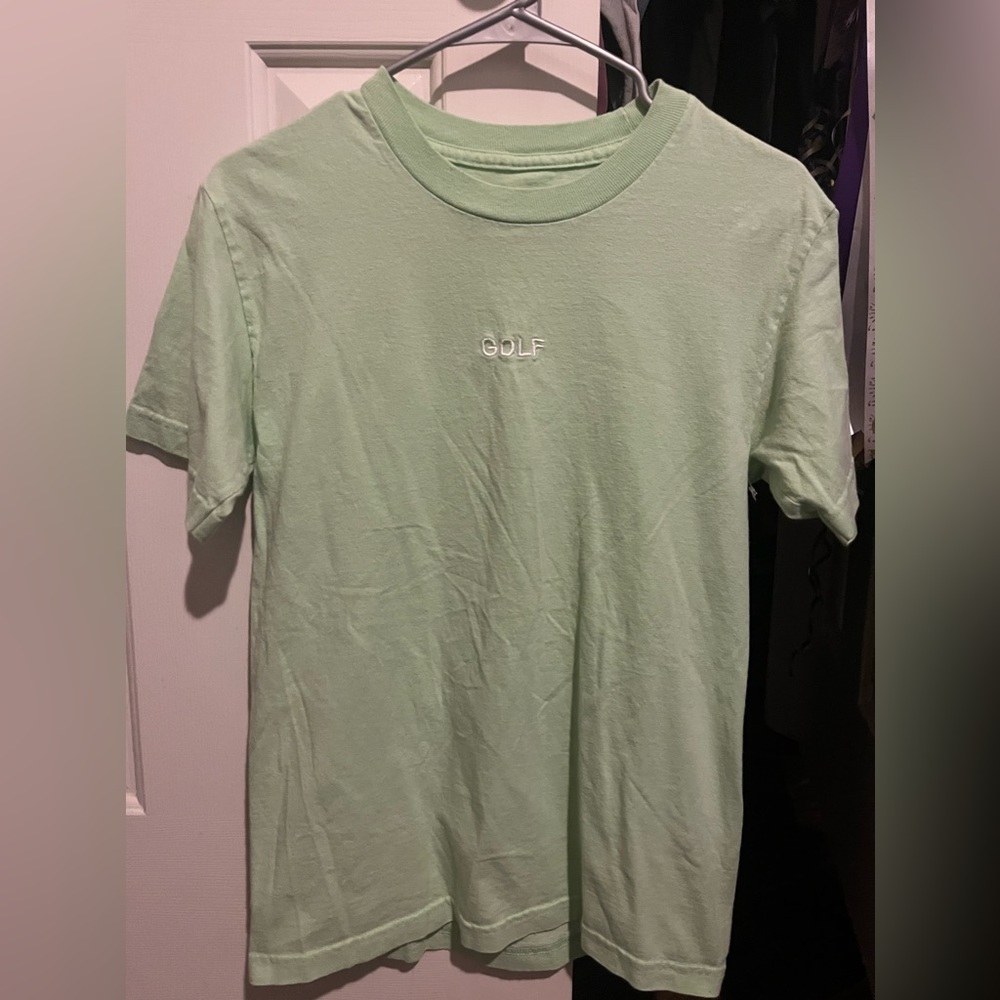 mint golf short sleeve shirt